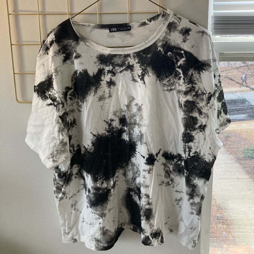 Tie-dye Zara tee